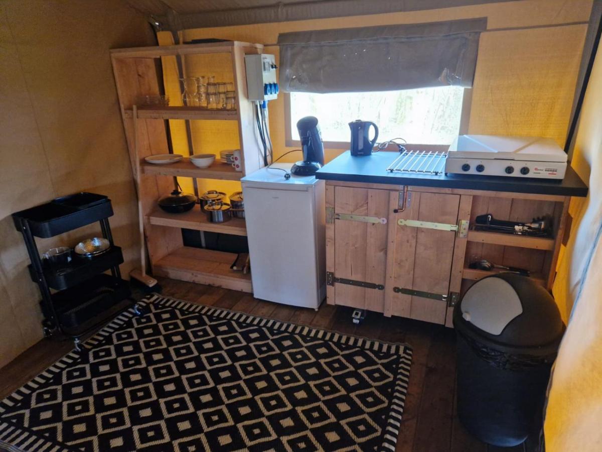 Camping Alkenhaer Appelscha Trekkerstent Safaritent Εξωτερικό φωτογραφία