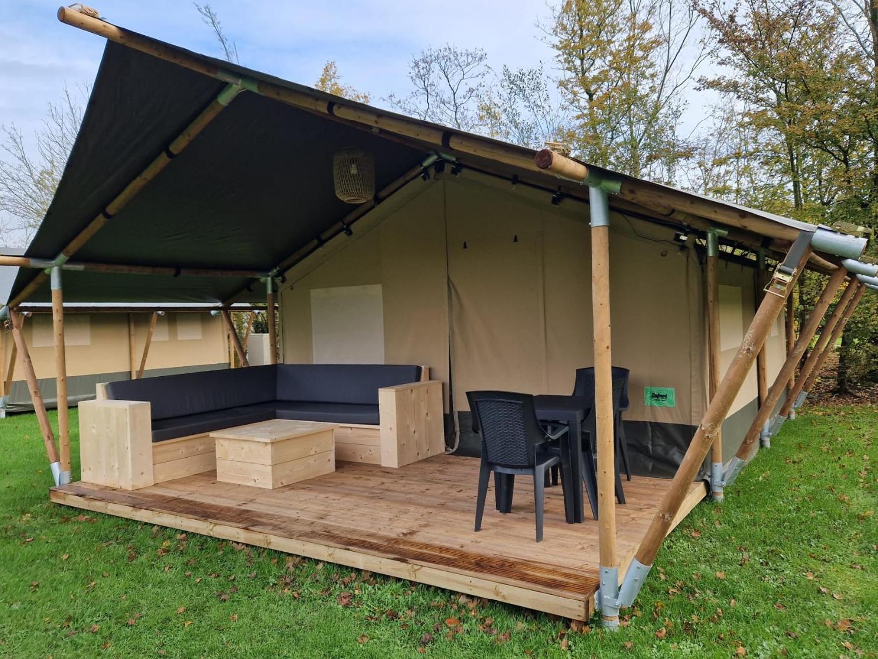 Camping Alkenhaer Appelscha Trekkerstent Safaritent Εξωτερικό φωτογραφία